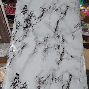 Self Adhesive White Marble Sheet
