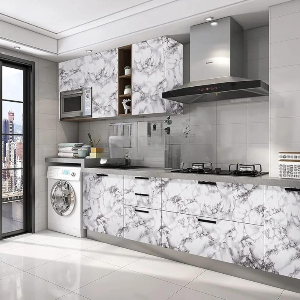 Self Adhesive White Marble Sheet