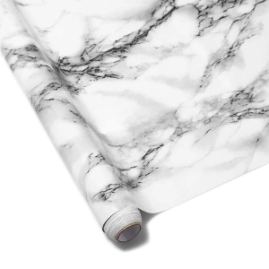 Self Adhesive White Marble Sheet