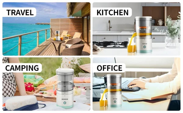 Portable electric juicer