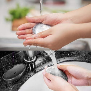 Odor Removing Steel Soap Bar With Stand And Box