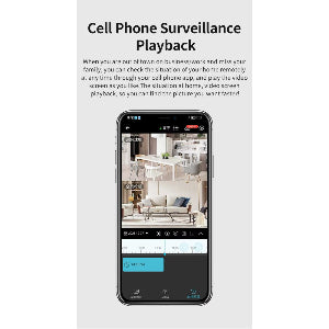 Smart 4k 8MP Indoor Home Security Camera With Dual Lenses