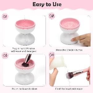 Automatic Makeup Brush Cleaner Machine (USB Operate) with Box