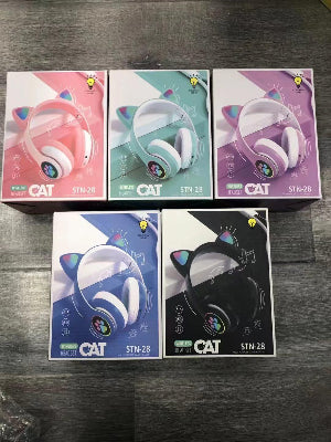 Head Cat Ear Children Headphone