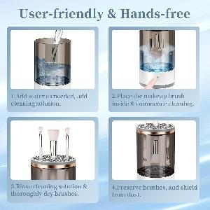 Makeup brush cleaner