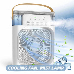 3 In 1 Fan AIr Conditioner Household Water Mist USB Fan Small Air Cooler