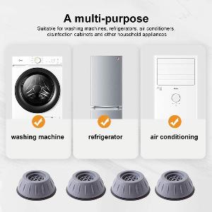 MWELLEWM Shock and Noise Cancelling Washing Machine Support,
