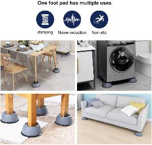 MWELLEWM Shock and Noise Cancelling Washing Machine Support,