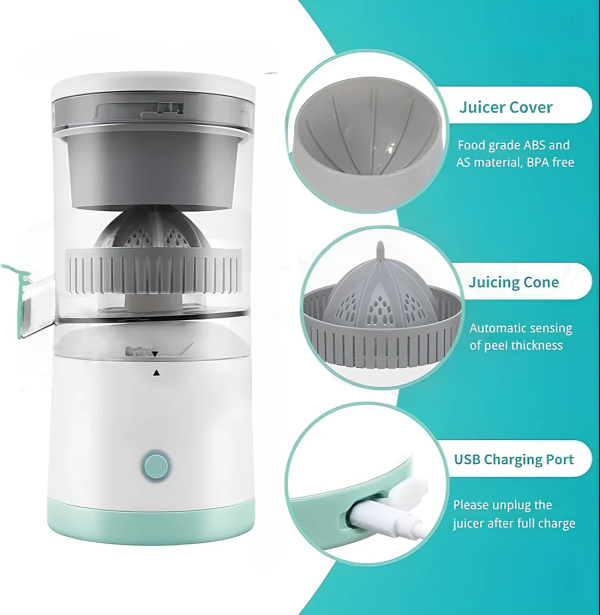 Portable electric juicer
