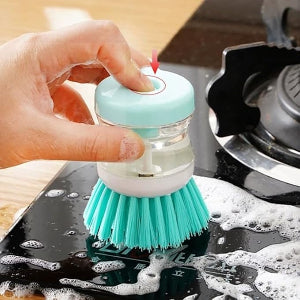 Mini Kitchen Liquid Dish Cleaning Brush
